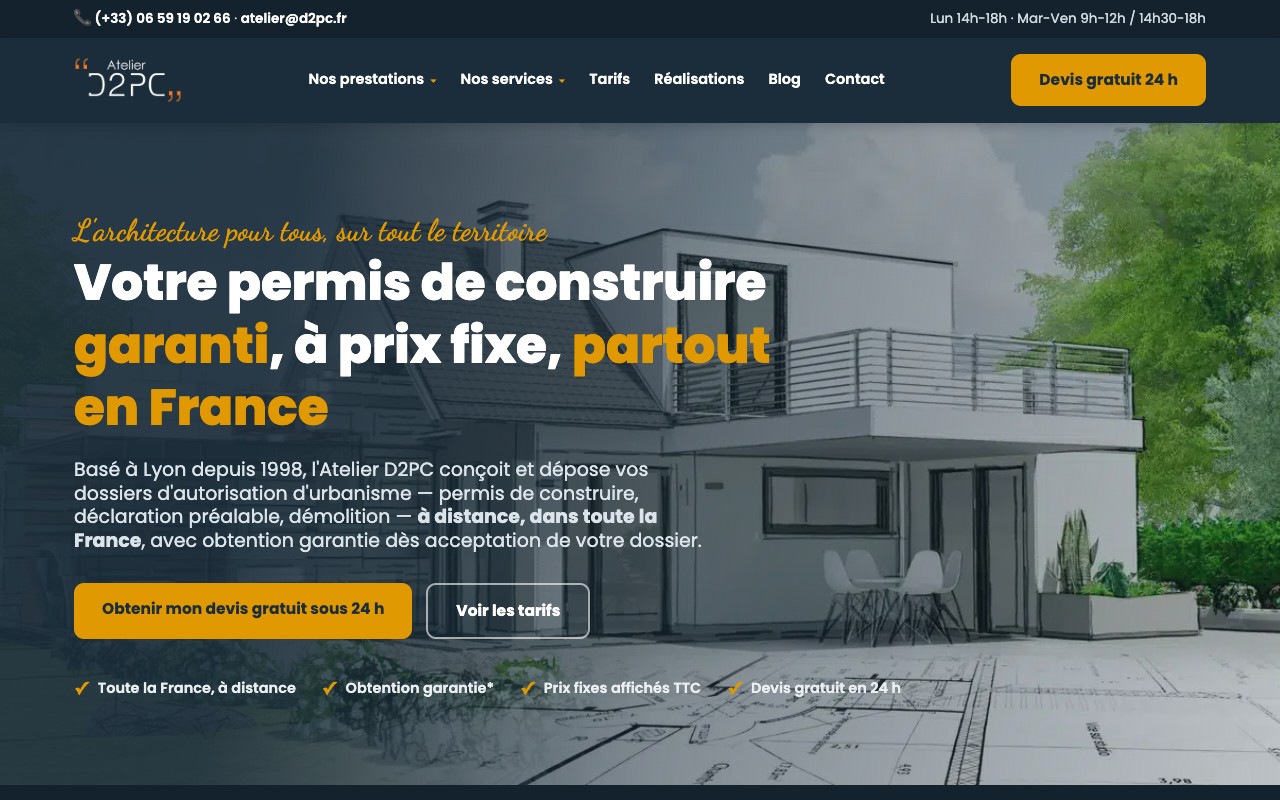 Atelier D2PC — Architecture à Lyon