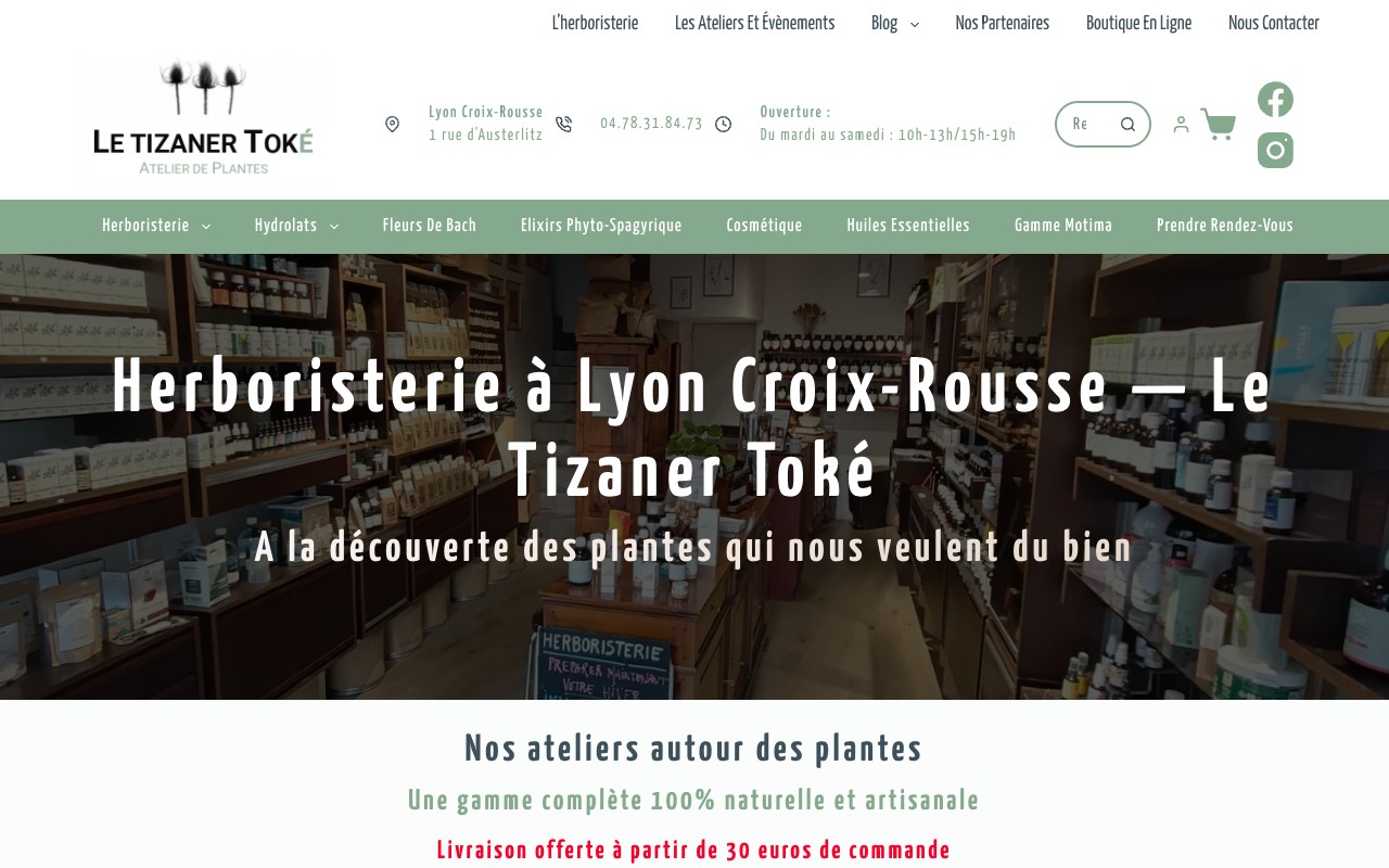 Le Tizaner Toké — Herboristerie à Lyon